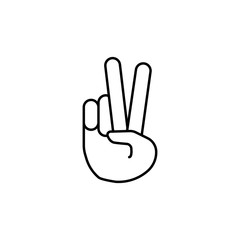 world with your hands icon. Detailed set of avatars of professions icons. Premium quality line graphic design. One of the collection icons for websites, web design, mobile app