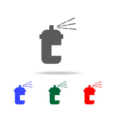 paint spray icon. Elements of construction tools multi colored icons. Premium quality graphic design icon. Simple icon for websites, web design, mobile app, info graphics