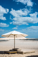 Famous Dunes and beach of Jericoacoara, Ceara state, Brazil