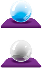 水晶のイメージイラスト　セット