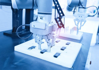 Robotic and Automation system control application on automate robot arm