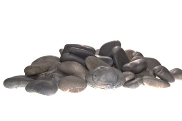 stones isolated on white background