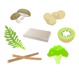 食物繊維の多い食材