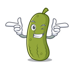 Wink pickle character cartoon style - 199877878