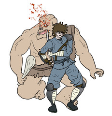 gore attack illustration