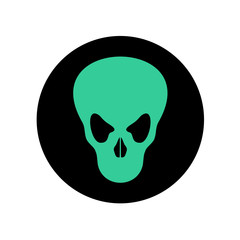 Alien face