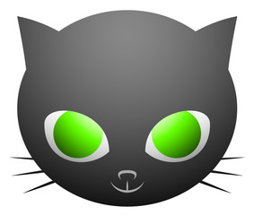 cat face illustration