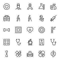 Fototapeta premium Pharmacy flat icon