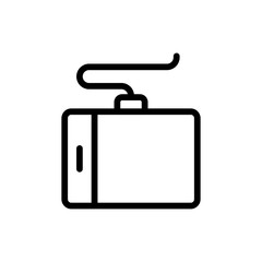 Graphic tablet flat icon