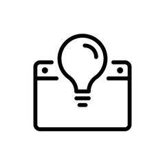 Graphic tablet flat icon