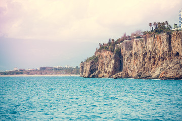 Beautiful sea coast.