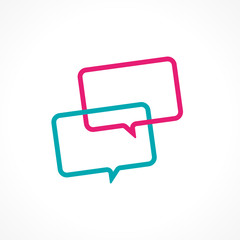 Fototapeta premium bulle dialogue