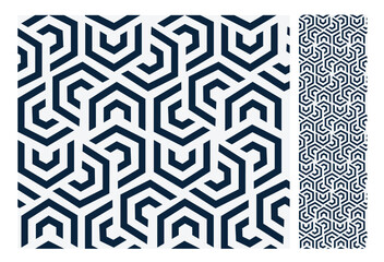 vintage tiles patterns antique seamless design in Vector illustration