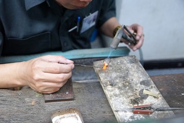 Schmuck Manufaktur in Bangkok in Thailand