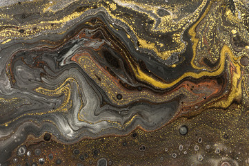 Marble abstract acrylic background. Nature marbling artwork texture.