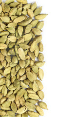 Cardamom spice border frame