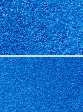 Artificial Blue Grass Turf Athletic Field