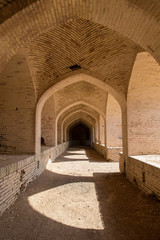 Fototapeta premium Caravansary in Fakhrabad, Khorasan, Iran