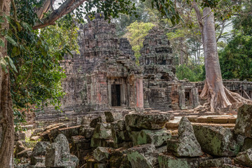 Fototapeta premium Cambodia Angkor Complex 360 