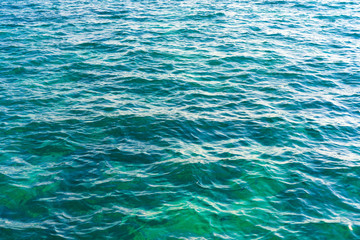 Patterns of movement of water in the pool