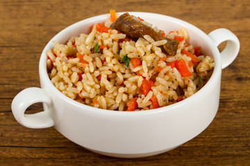 Asian rice - Plov