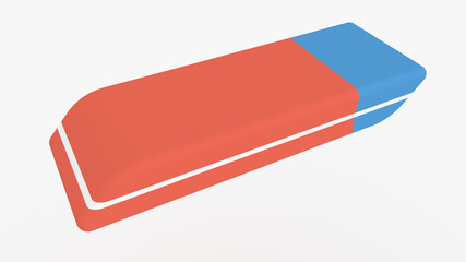 Gomme sur fond clair