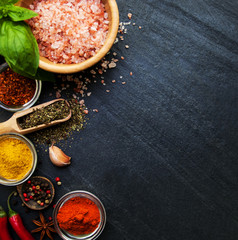 Different kind of spices