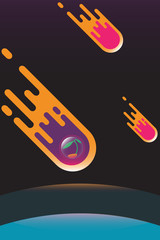 Meteorite with green sprout inside. © taumist