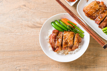 teriyaki chicken rice bowl