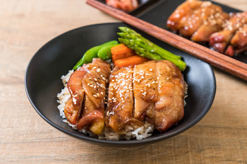 teriyaki chicken rice bowl