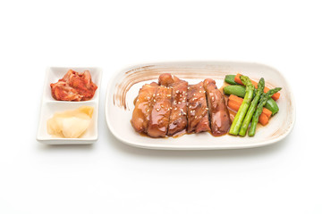 teriyaki chiciken steak