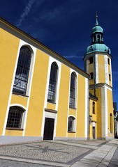 Fototapeta na wymiar kirche in wolkenstein