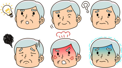 Veteran officer Face set