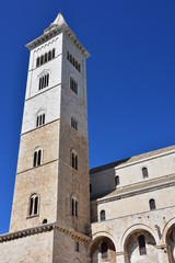 Fototapeta premium Italy, Puglia, Cathedral of Trani, bell towe