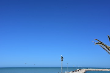 Italy, Puglia, Trani, seafront