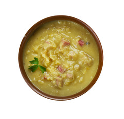 Rustic Nordic Pea Soup