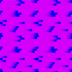 Speed seamless pattern of particles moving. Abstract motion background. Dynamic vector illustration