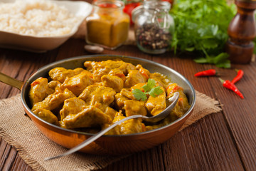 Chicken Curry Sauce.