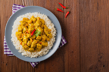 Chicken Curry Sauce.