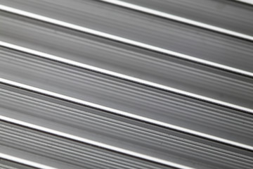Obraz premium abstract aluminum radiator background
