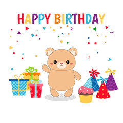 Cute bear illustration