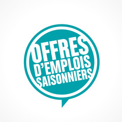 Fototapeta premium offres d'emploi