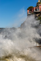 Waves on the Cliff - Tellaro Liguria Italy