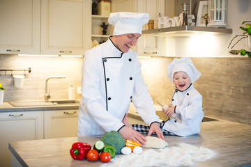 in der Küche backen