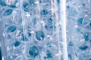 Balls of the hydrogel