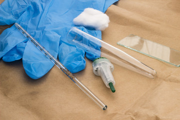 medical kit for blood sampling