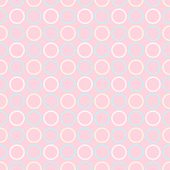 Stylish polka dot texture