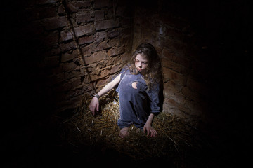 Violence over the child. Slavery.