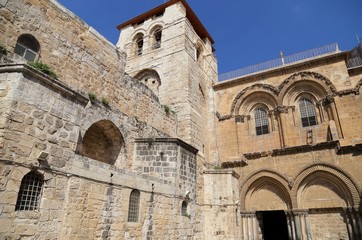 Fototapeta na wymiar Church of the Holy Sepulchre.