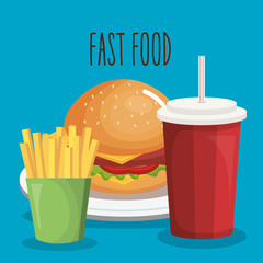 delicious fast food icon vector illustration design